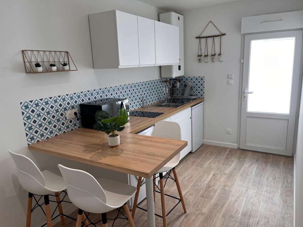 Studio Cosy Avec Terrasse, Proche Chantiers Et Airbus Saint-Nazaire  Exterior foto